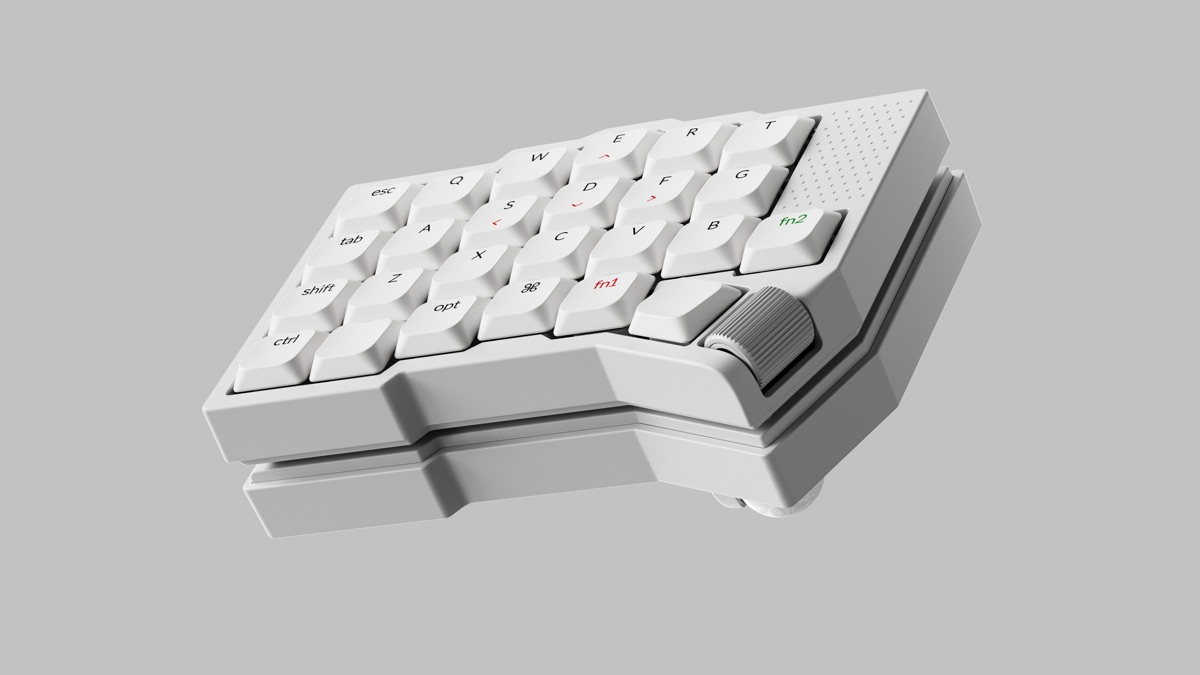 Keychron Orca echoのホワイトモデル